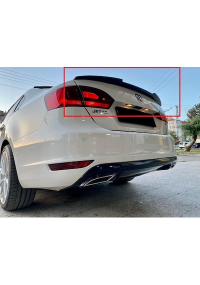 Vw Jetta Mk6 M4 Yarasa Spoiler Boyasız Plastik 2011 2017