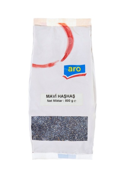 Aro Mavi Haşhaş 500 G - Yemeklerde Ve Hamur İşlerinde Kullanımlık 8'li Avantaj Paketi - 8 Adet Tarı