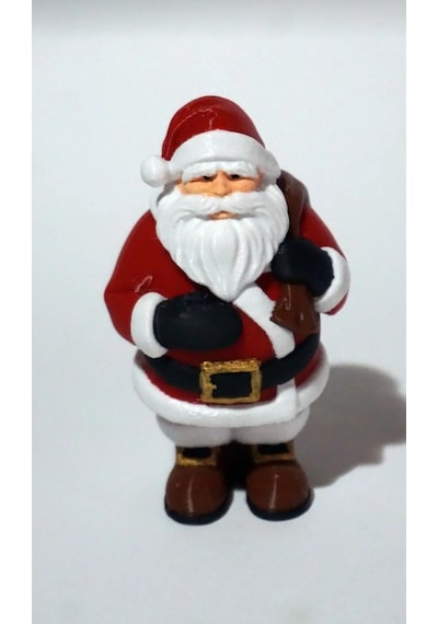 Noel Baba - Dekoratif Yılbaşı Maketi Ve Süsü 10cm