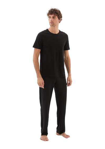 Erkek Fanila 2li Paket Loose Fit 9638 - Siyah Siyah
