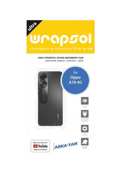 Oppo A78 4g Arka Ve Yan Koruyucu Poliüretan Film