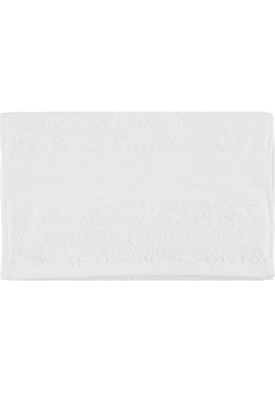 Karaca Home Back To Basic Beyaz Yüz Havlusu 30x50 cm