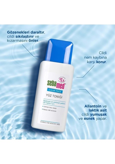 Clear Face Temizleyici Yüz Toniği 150ml 2 Li Set
