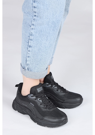 Jump 28066 Siyah Kadın Sneaker Günlük Spor Ayakkabı