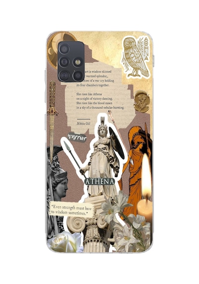 Samsung Galaxy Uyumlu M51 Silikon Desen095 Çok Renkli