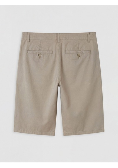 Lcwaıkıkı Classic Bej Rahat Kalıp Gabardin Erkek Şort