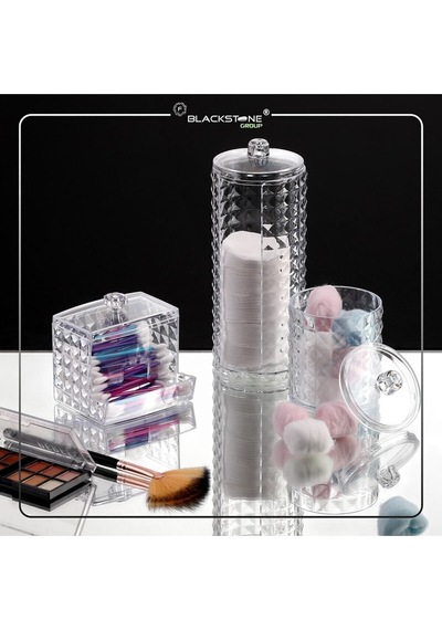 Diamond 3 Lü Çok Amaçlı Makyaj Organizer Set Ck1041 Plastik Gri Diğer