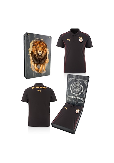 Galatasaray Lisanslı Polo Yaka Siyah Antrenman T-shirt Gs Aslan Baskılı Hediyelik Ahşap Kutulu Siyah - Beyaz - Kırmızı Galatasaray Lisanslı Polo Yaka Siyah Antrenman T-shirt Gs Aslan Baskılı Hediyelik Ahşap Kutulu Siyah - Beyaz - Kırmızı