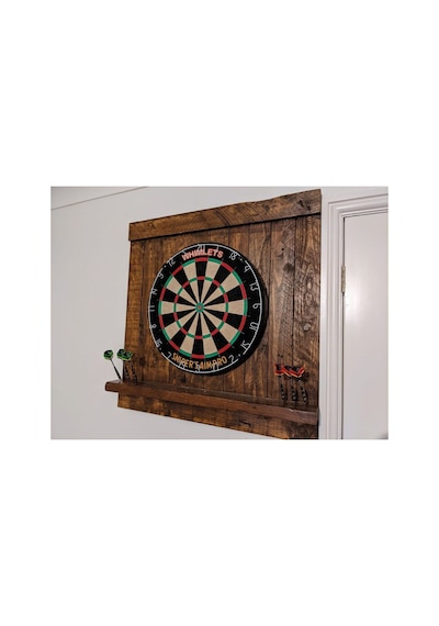 Ahşap Dart Tahtası Arkalığı , 85x85 Cm , Ahşap Dart Arkalığı, Ahşap Dart Dolabı
