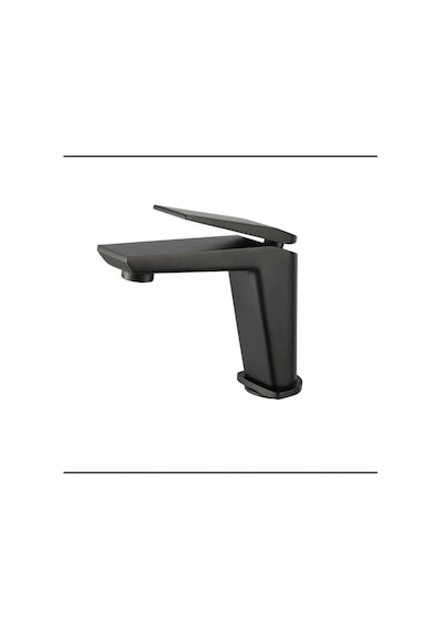 İsaoğlu Yapı Lavabo Bataryası Siyah Lavabo Musluğu Velar Mat Siyah Banyo Bataryası Siyah Musluk Siyah