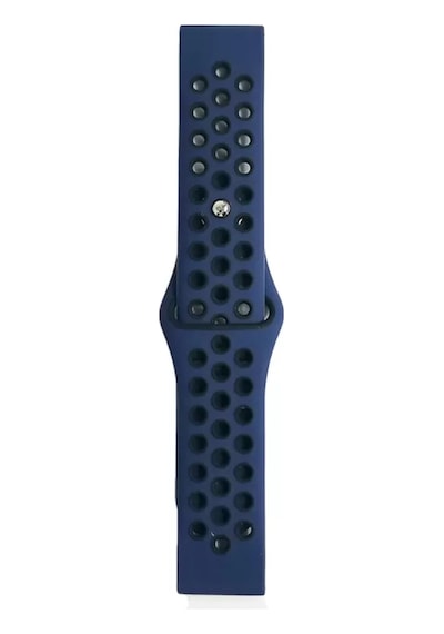 Newface Watch 22mm Spor Delikli Kordon - Lacivert-siyah