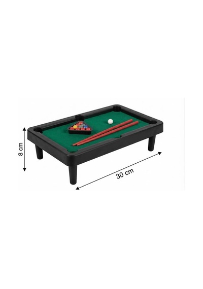 Midi Pool Bilardo Oyunu 2 Istakalı Ve 11 Renkli Toplu Eğitici Ve Eğlenceli Çocuk Bilardo Seti