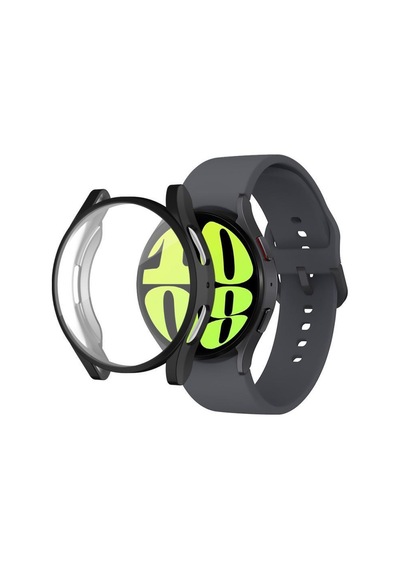 Sm Galaxy Uyumlu Watch 7 44mm İçin Full Kaplama Bumper Darbe Emici Silikon Kılıf