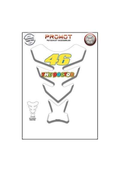 Universal Motosiklet Tank Pad 3d Sticker 0089 Diğer