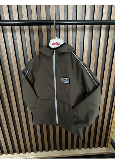 Benitto Kids Erkek Çocuk Mevsimlik Yağmurluk Ceket 51315 Haki