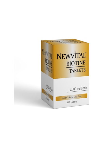 Newvital Biotin 60 Tablet X2 Adet