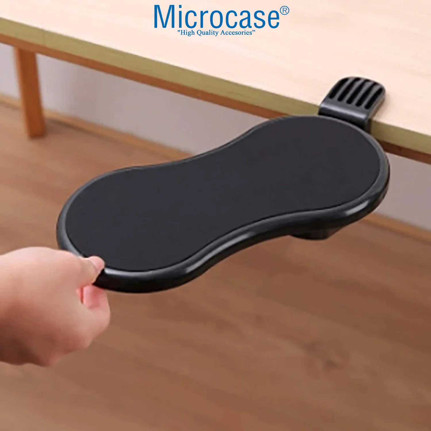 Microcase Ergonomik Bilgisayar Notebook Masa Dönen Bilek Destek Pedi Kol Dayama - Al5275 Siyah