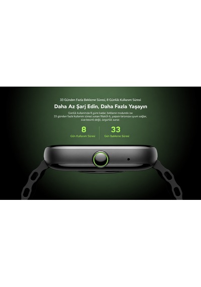 Oraimo OSW-807 41 MM Akıllı Saat (Distribütör Garantili)