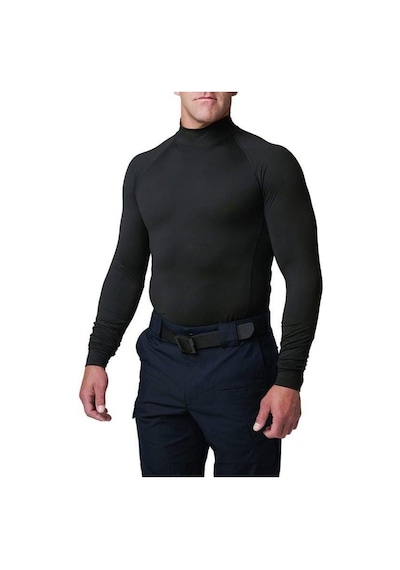 5.11 Mock Neck Ls Top Sıyah-4738 Çok Renkli