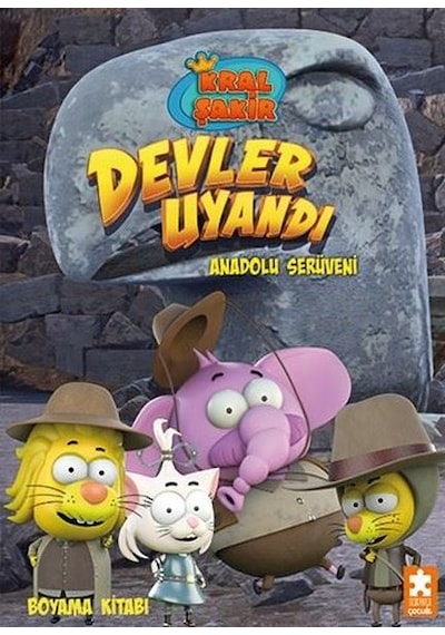 Kral Şakir Devler Uyandı - Anadolu Serüveni - Boyama Kitabı- Eksik Parça
