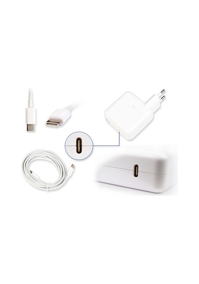 Retro Apple Uyumlu MacBook 61W Usb-C Pd Adaptör Rna-Ap12 486410352