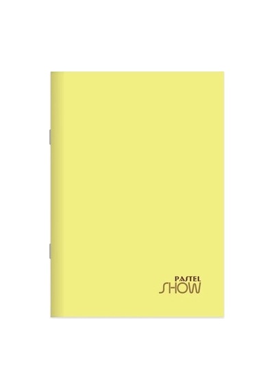 Keskin Pastel Show Pp Kapak Dikişli Defter A4 60 Yp. Kareli 324612-99 Çok Renkli