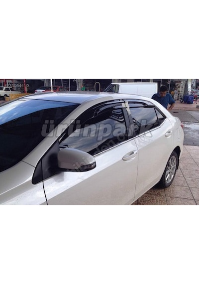 Sunplex Toyota Corolla Uyumlu Mugen Tip Cam Rüzgarlığı 2013