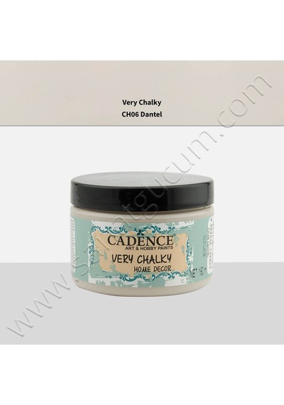 Cadence Very Chalky Mobilya Boyası 150 Ml. Ch06 Dantel