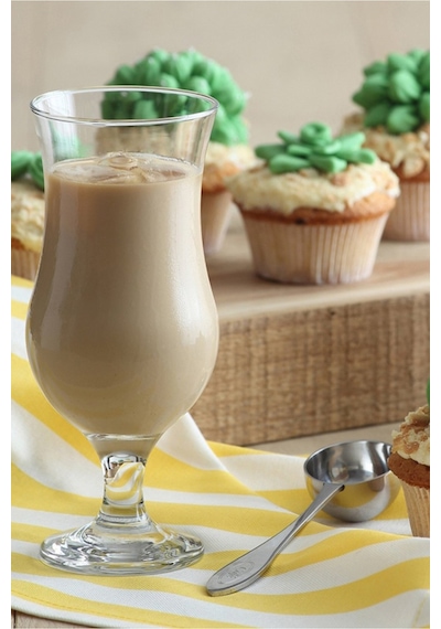 Lav Fiesta Cam Kokteyl Bardağı 6'lı 390 ml (Meşrubat/Smoothie /Milkshake/Soğuk Kahve Bardağı )