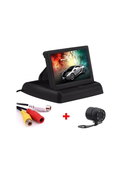 Geri Görüş Monitörü 4.3" Katlanabilir Ekran