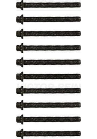 Victor Reinz 14-32002-01 Silindir Kapak Saplaması Takım 10 Lu Bmw E30 E36 E46 E34 M42 11121721939