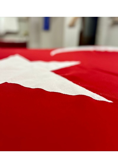 600x900 Cm Alpaka Kumaş Türk Bayrağı