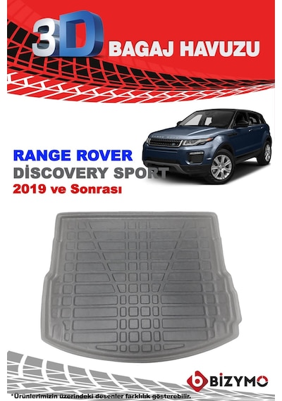 Land Rover Range Rover Discovery Sport 2019+ 3D Bagaj Havuzu Bizymo