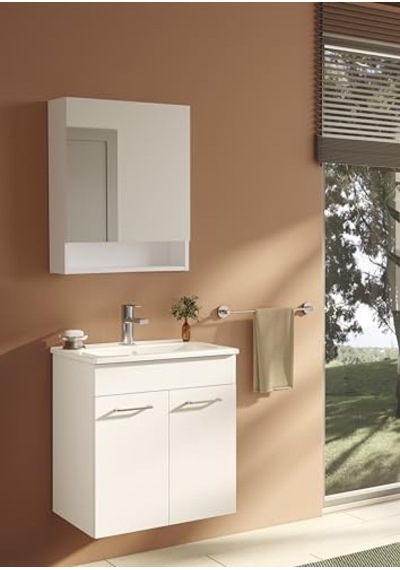 Base 300 A44141 Katı Sabunluk, Krom 000 Açık Krem
