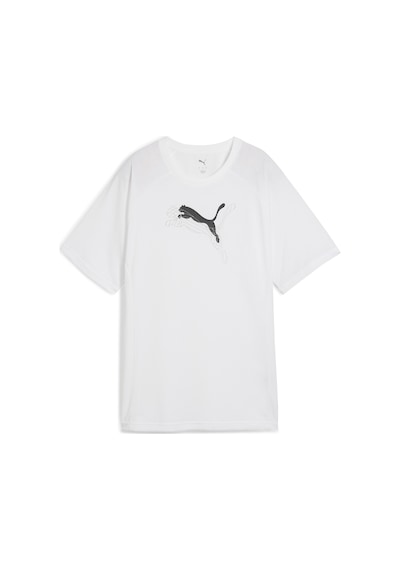 Puma Evostrıpe Graphic Tee Kadın Yetişkin T-shirt Beyaz