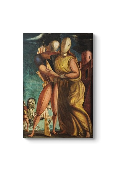 Giorgio De Chirico - Hector Ve Andromache Tablosu 60 X 90 Genel