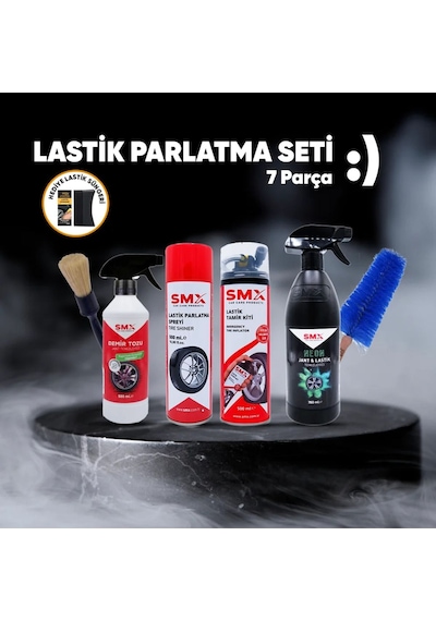 Lastik Parlatma Seti 7 Parça