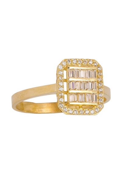 Cigold Tektaş Yüzük 14 Ayar Altın 1,93 Gr Oa-k21501028889