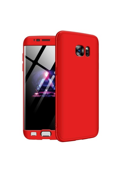 Samsung Galaxy Uyumlu S7 Edge Kilif 3 Parçali 360 Tam Korumali Gkk Kapak 393154175
