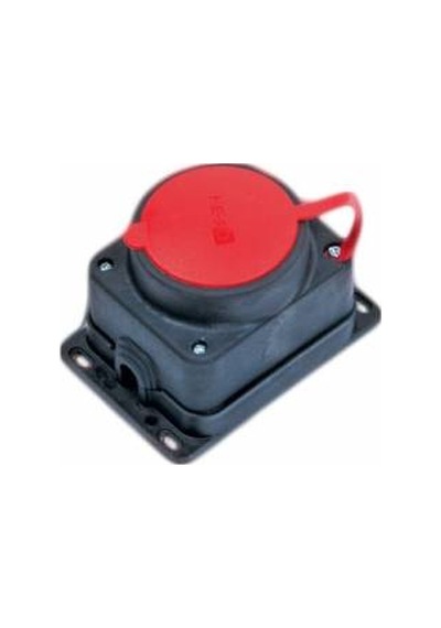 Ne-ad 4007 Kauçuklu Duvar Priz 3 25 A