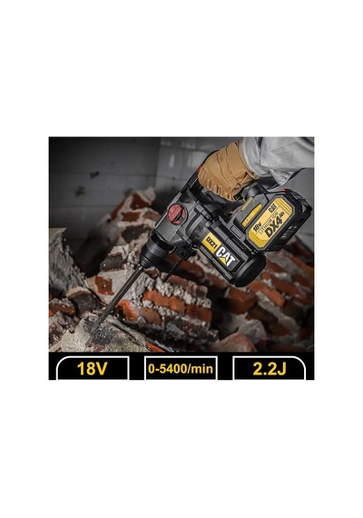 Dx21b 18volt 2.2j Kömürsüz Profesyonel Sds-plus Pnömatik Kırıcı/delici Akü Dahil Değildir