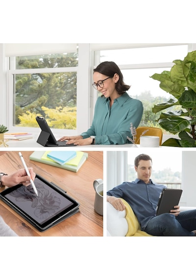 Logitech Slim Folio Apple Uyumlu iPad 7. 8. 9. Nesil İçin Klavyeli Kılıf -ing.