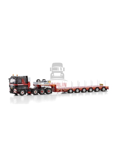1/50 - Mammoet Man Tgx Xlx Euro 6c Facelıft 8x4 Manoovr 6 Axle - Lowbed