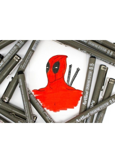 Artline Drawing System Teknik Çizim Kalemi 11'li Tam Set