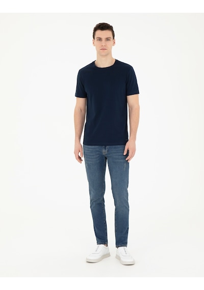 Pierre Cardin Erkek Mavi Pantolon Jean 50285133-vr036 Mavi