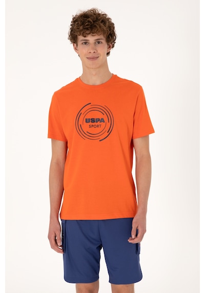 U.S. Polo Assn. Erkek Regular Fit Bisiklet Yaka Nar Çiçeği Tişört 50300261-VR039 U.S. Polo Assn. Erkek Regular Fit Bisiklet Yaka Nar Çiçeği Tişört 50300261-VR039