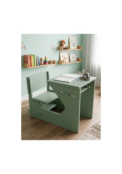 Ergonomik Ahşap Çocuk Çalışma Masası Ve Sandalyesi Seti, Aktivite, Oyun Ve Okuma Masası Seti, Montessori Ahşap Çocuk Aktivite Masası Ve Sandalyesi Yeşil Ergonomik Ahşap Çocuk Çalışma Masası Ve Sandalyesi Seti, Aktivite, Oyun Ve Okuma Masası Seti, Montessori Ahşap Çocuk Aktivite Masası Ve Sandalyesi Yeşil