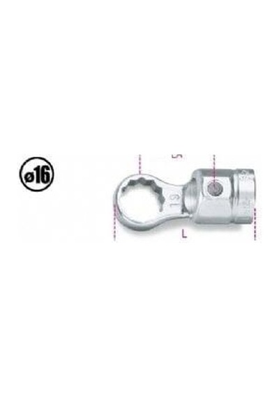 Beta 652 Yıldız Tork Anahtarı Kafası 22mm