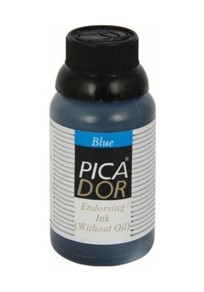 Picador Istampa Mürekkebi 500 ML Mavi