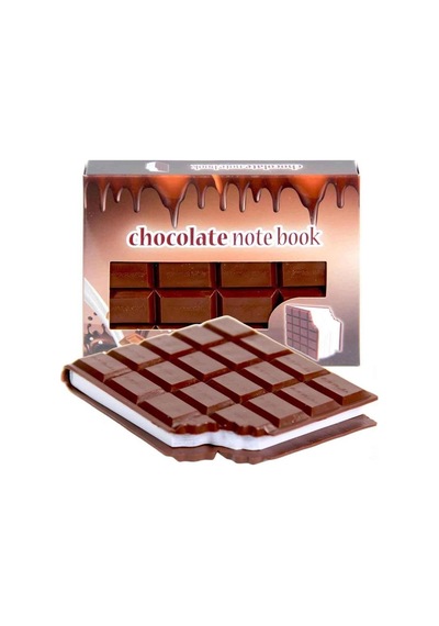 Chocolate Notebook Çikolata Görünümlü Not Defteri Çok Renkli